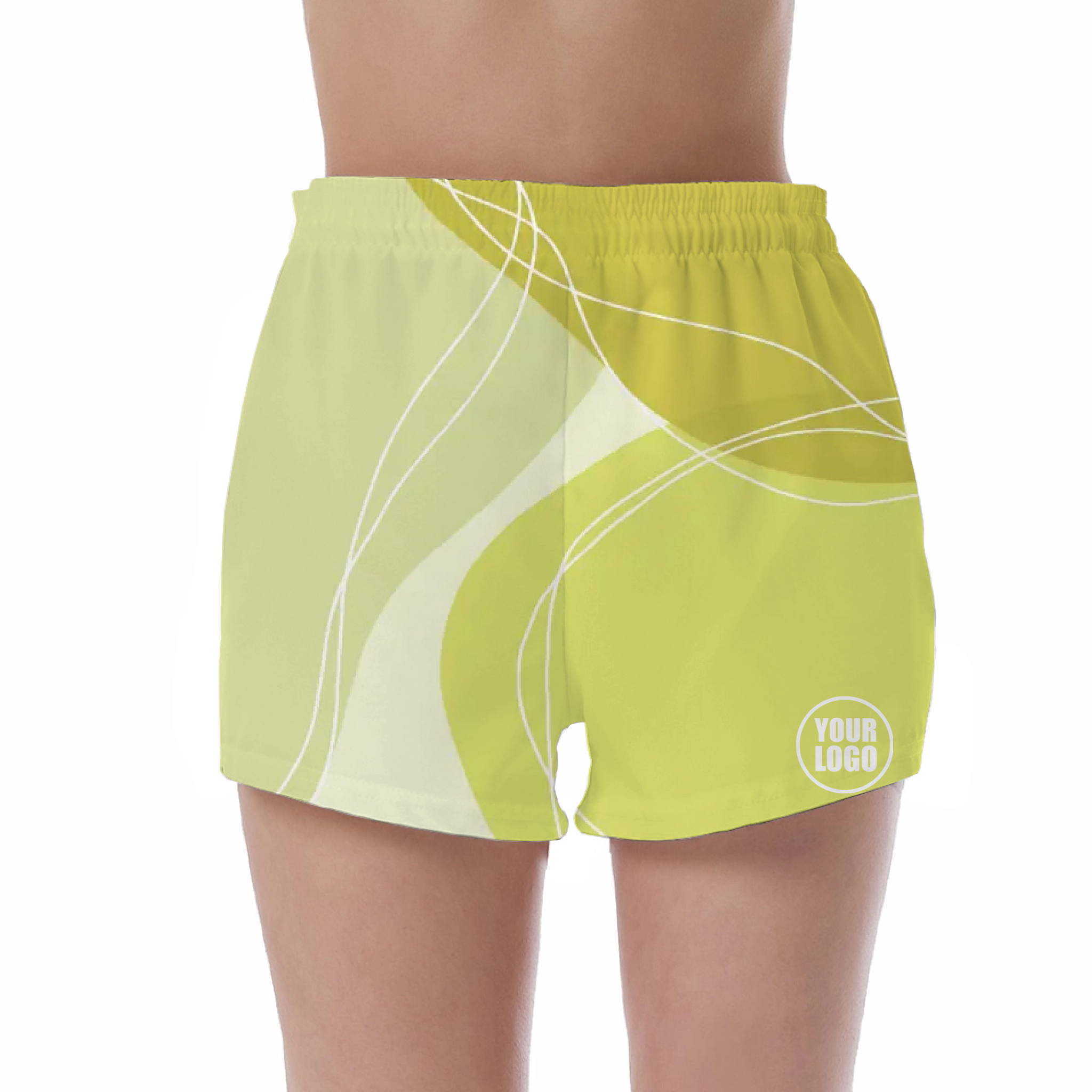 Picklewin Women's UV Protection Shorts With Unique Motion