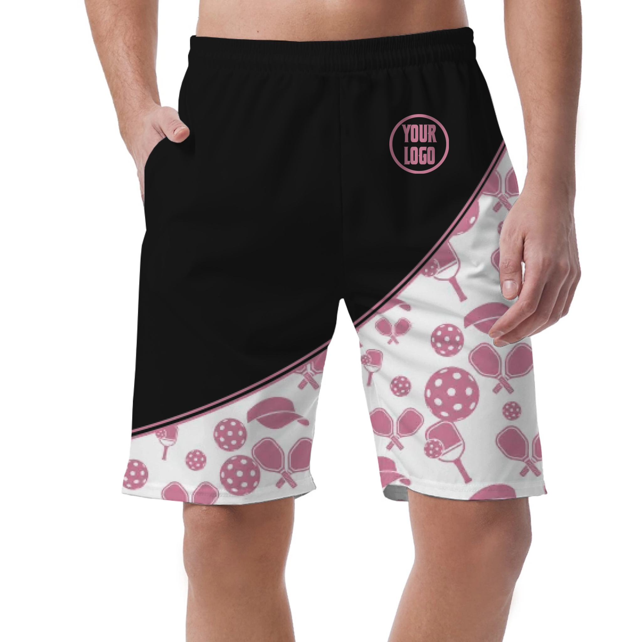 Picklewin Youthful Customized Men's Short Pants